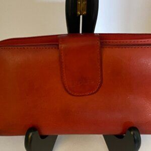 Rolfs Red Genuine Leather Wallet